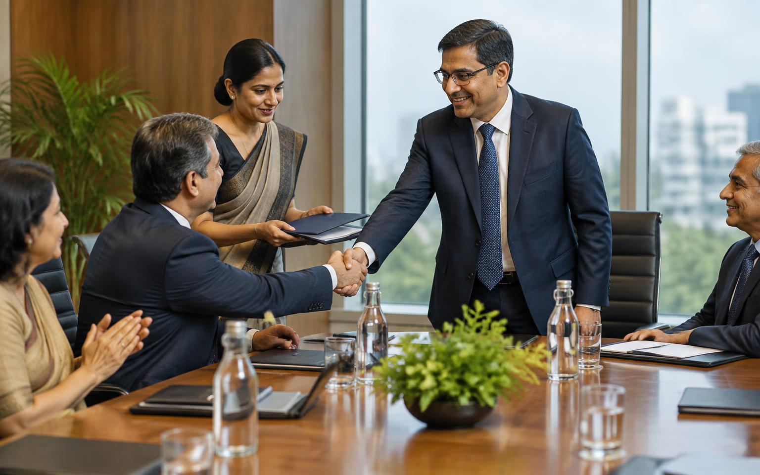 Appointment of a director service scene