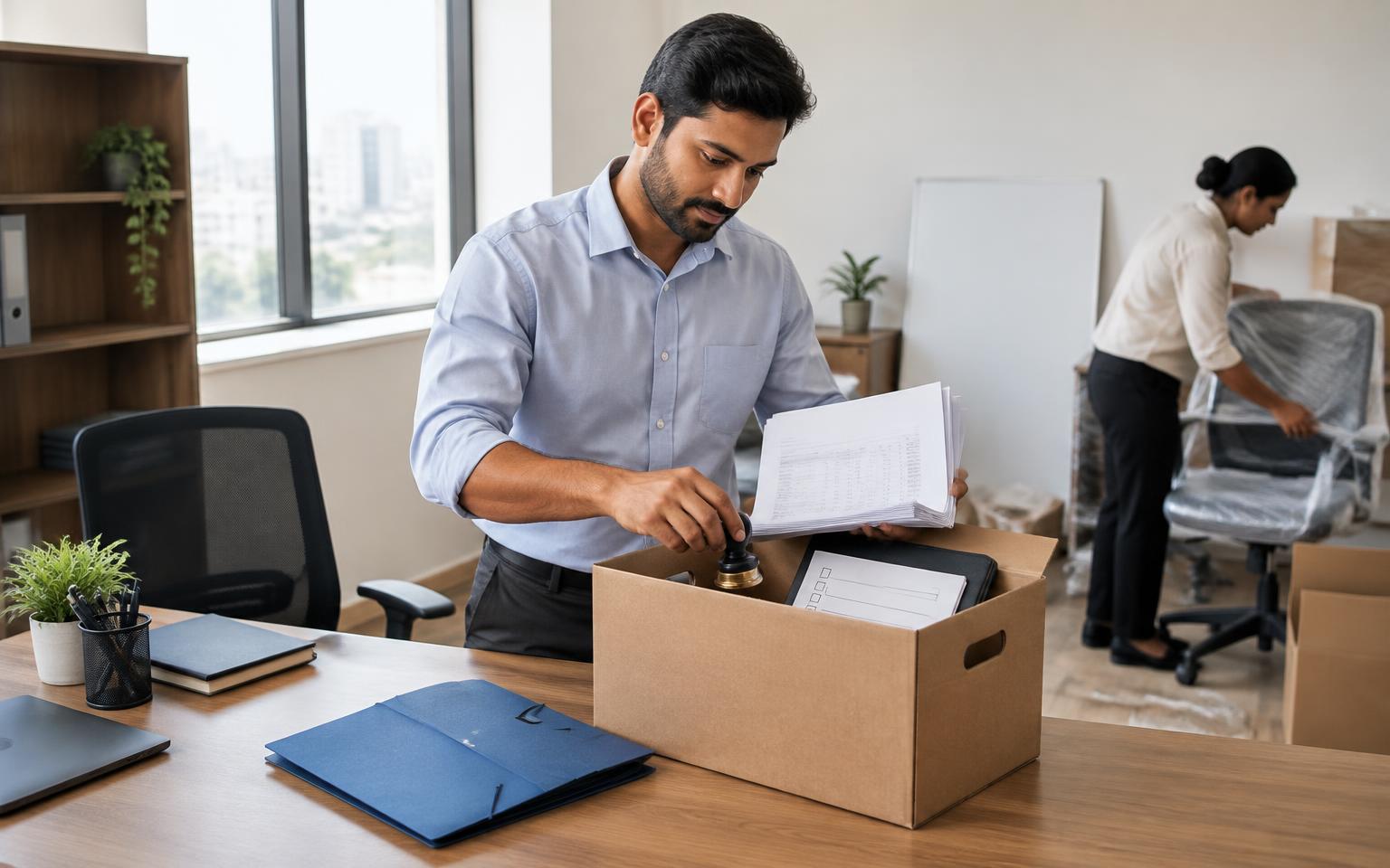 Close a private limited company service scene