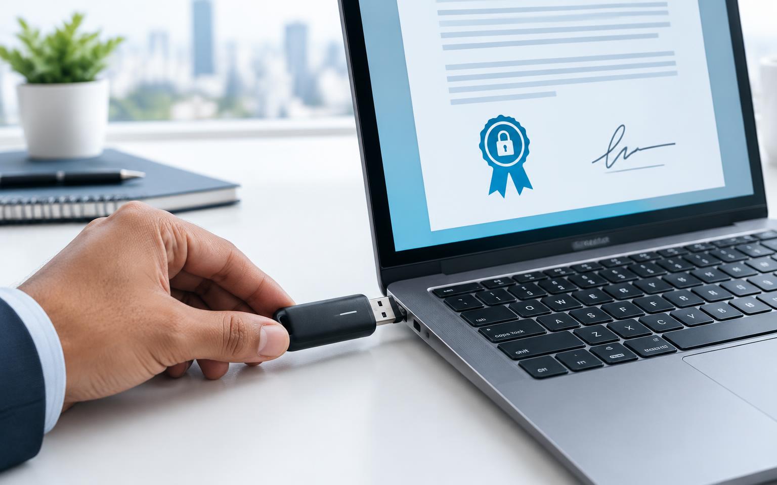 Digital Signature Certificate service scene