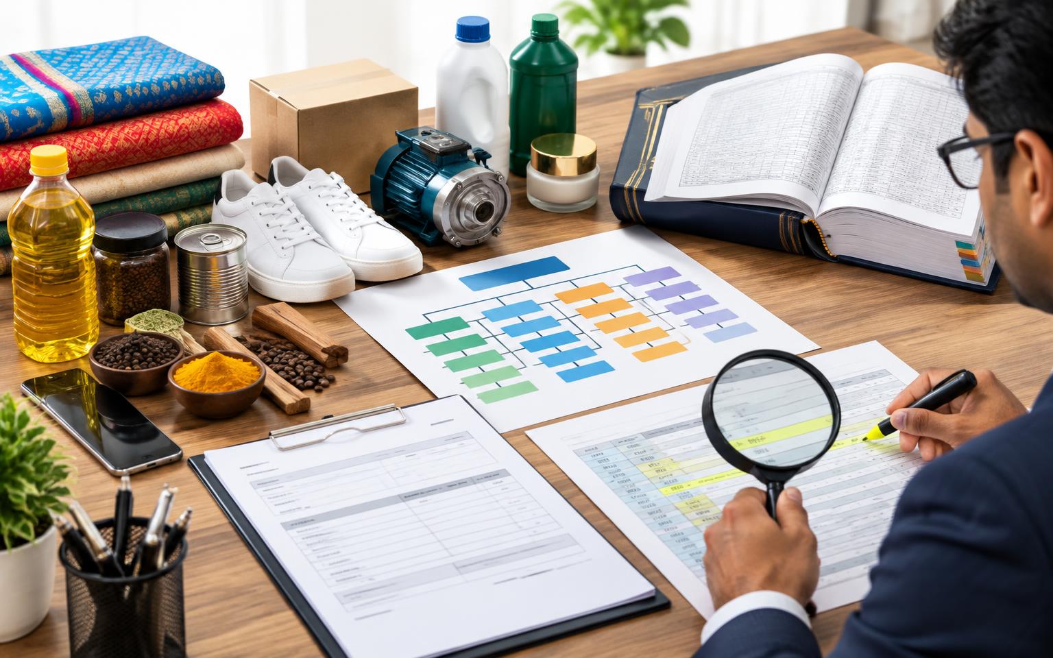 HSN and SAC classification service scene