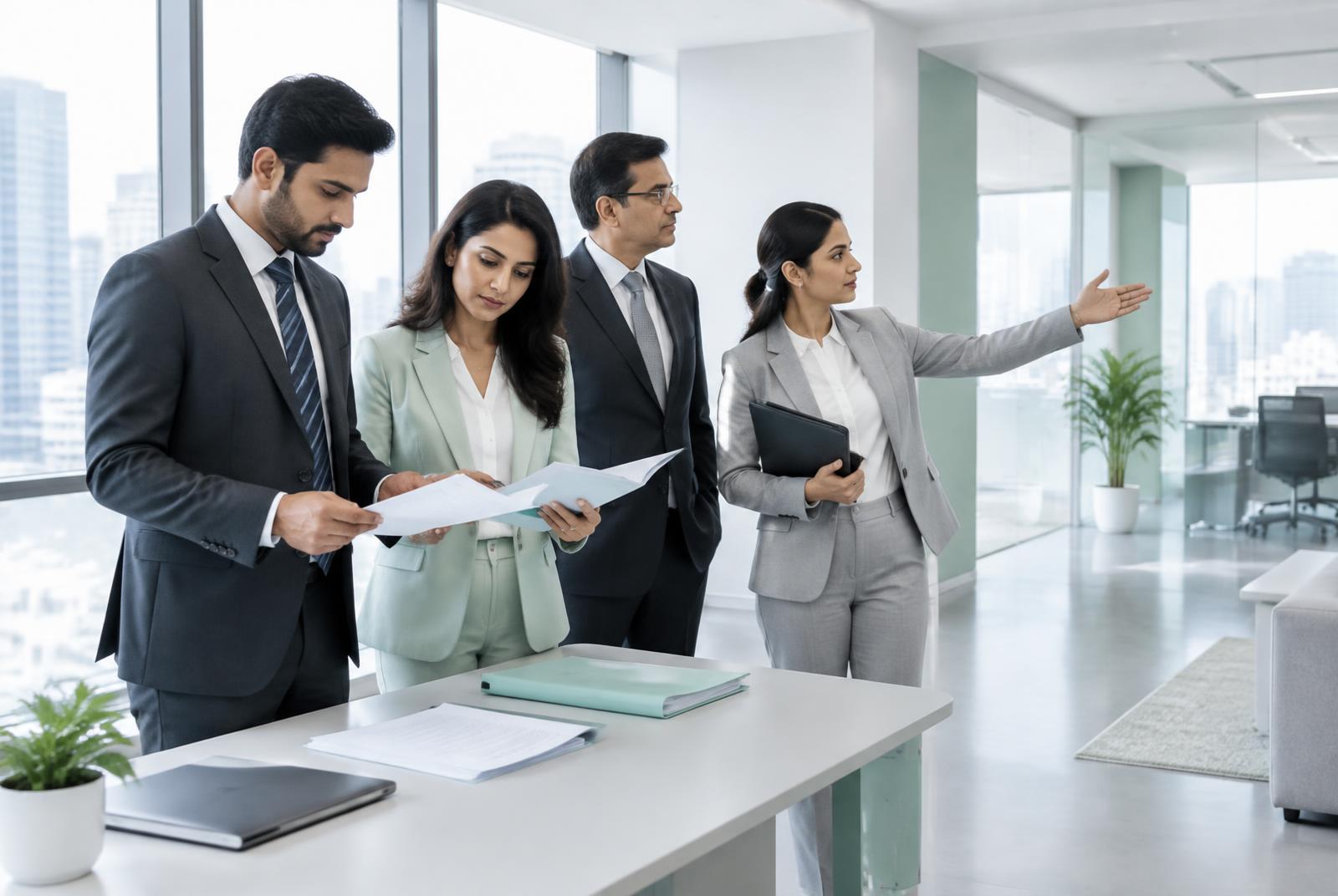Registered office change service scene
