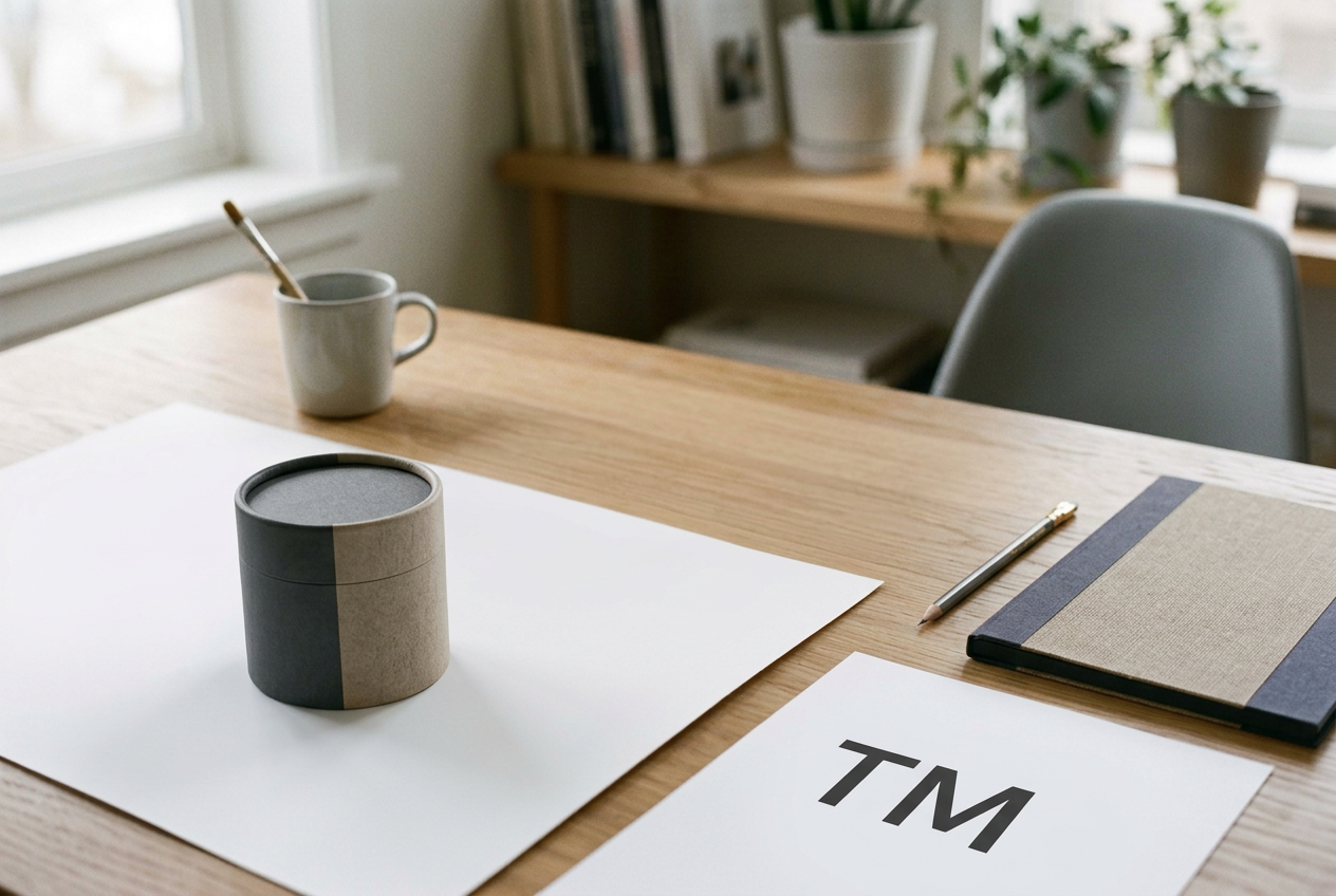 Trademark registration service scene